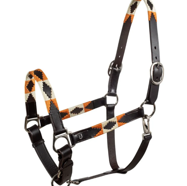 CABEZADA CUADRA POLO N MARRON EQUESTRO